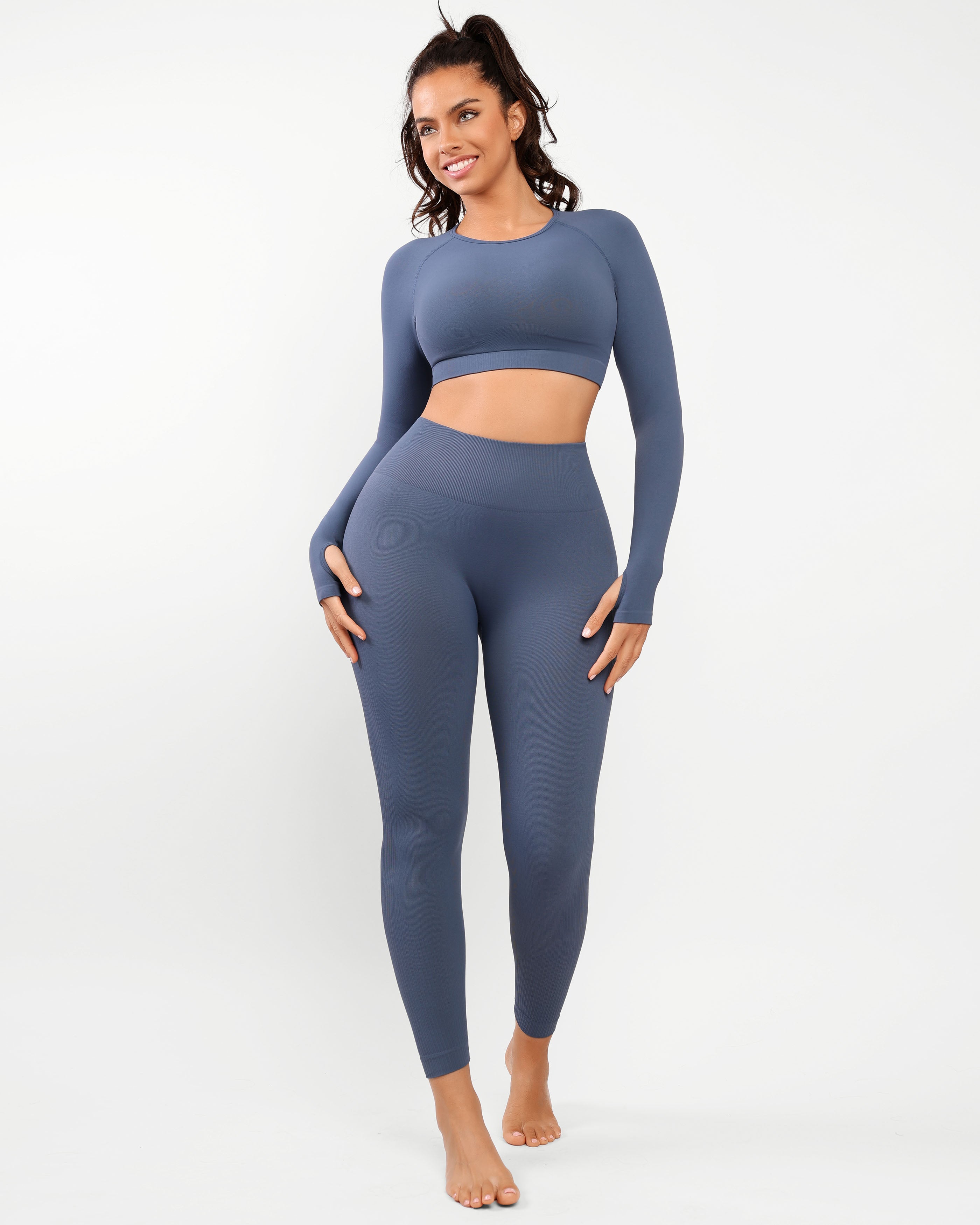 Seamless yoga sets. Soft to the skin, have a higher stretch and affordably  good. ✓Sizes Small-XXL ✓Option1. two piece sets (bra+legg
