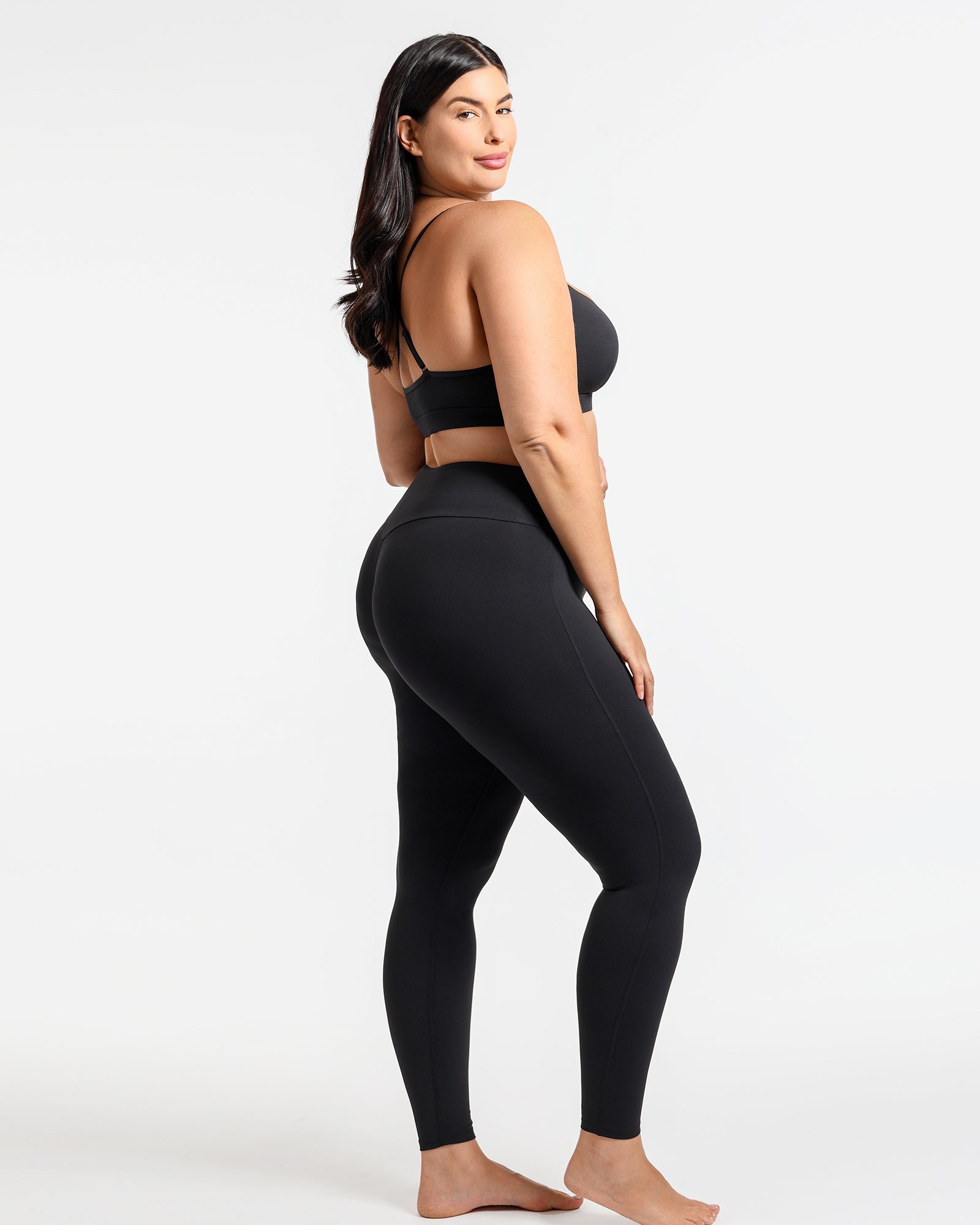 Built-In Thong Soft Smoothing Legging - Cosmolle