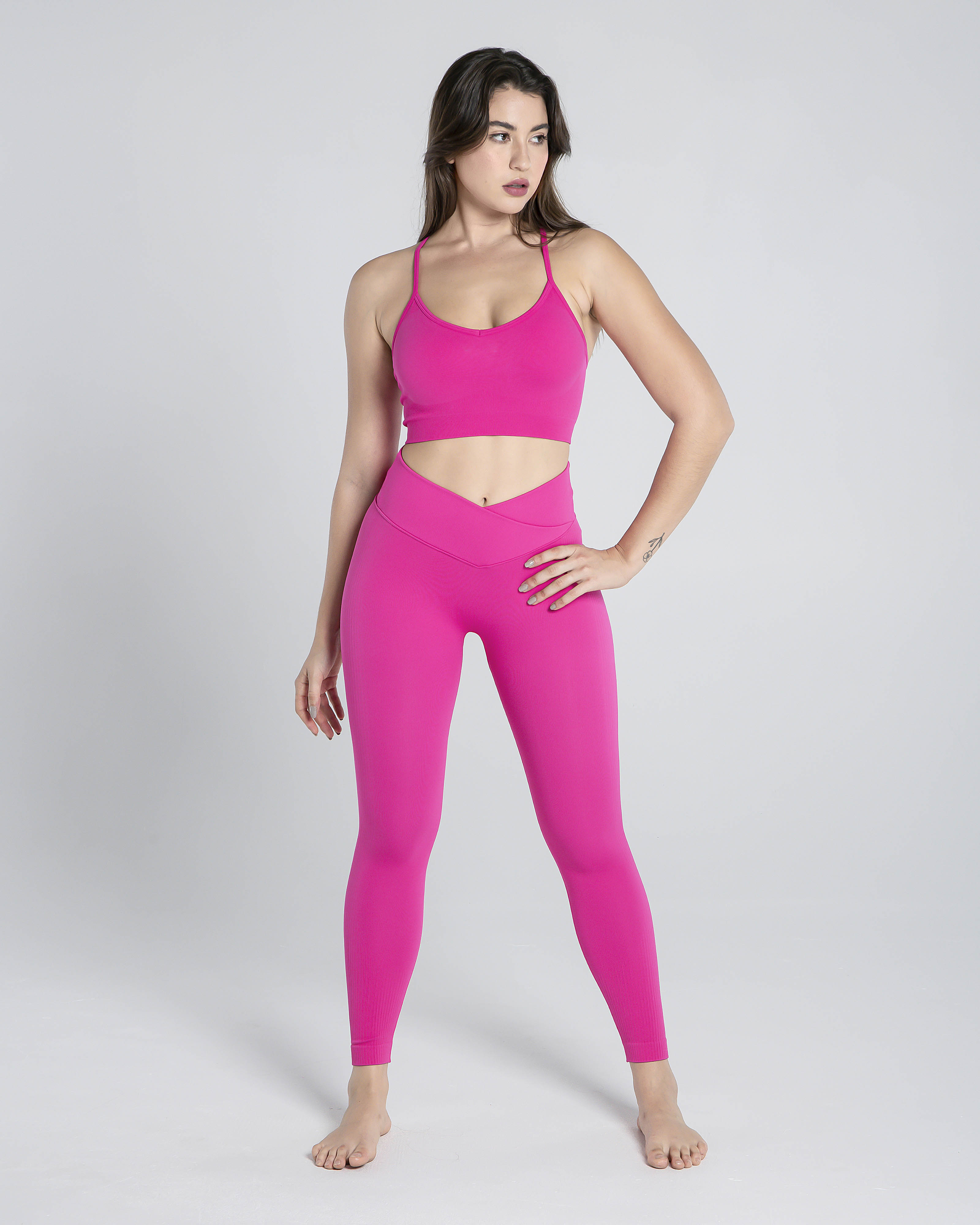 Premium Seamless Crossover Leggings