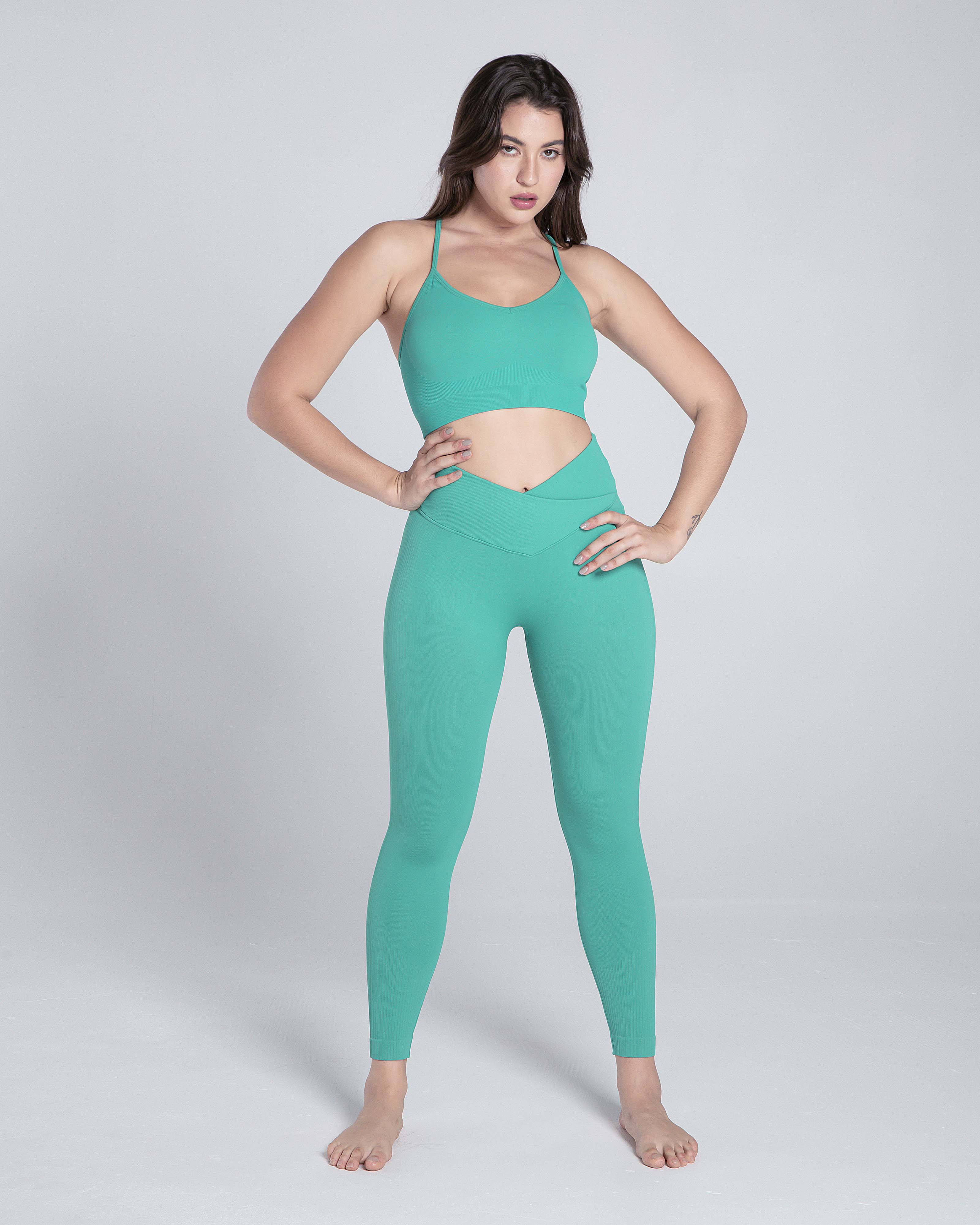 Premium Seamless Crossover Leggings