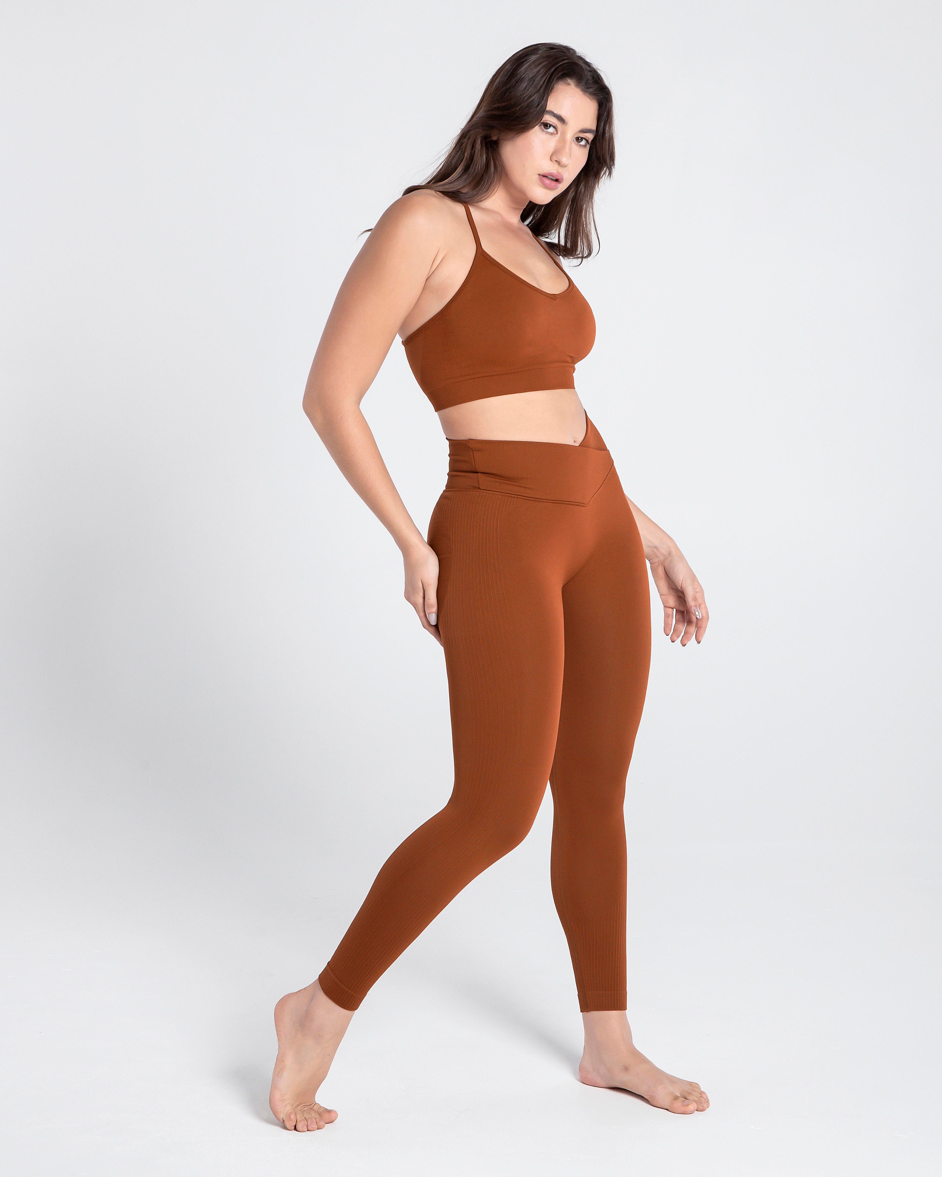 Premium Seamless Crossover Leggings