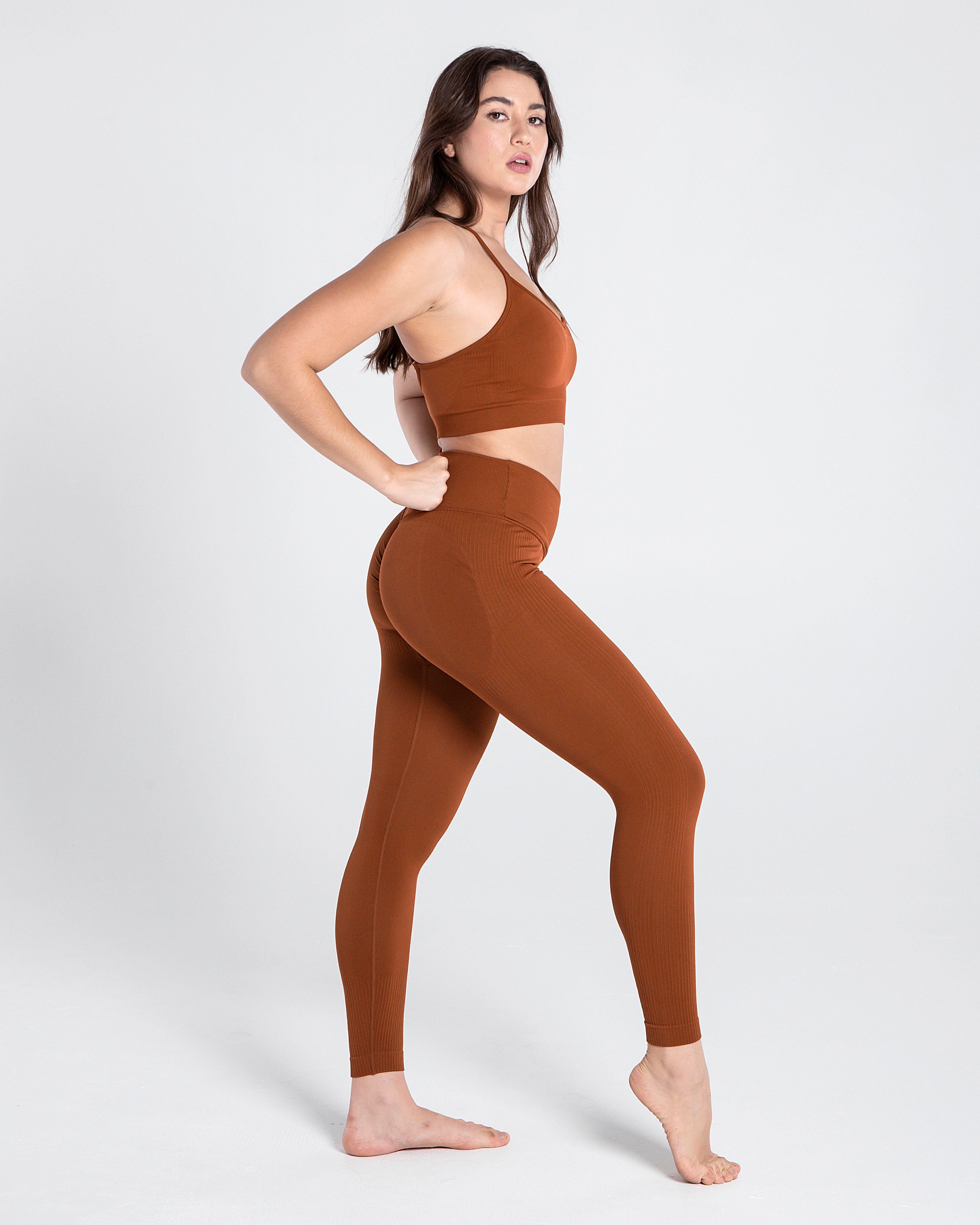 Premium Seamless Crossover Leggings - Cosmolle