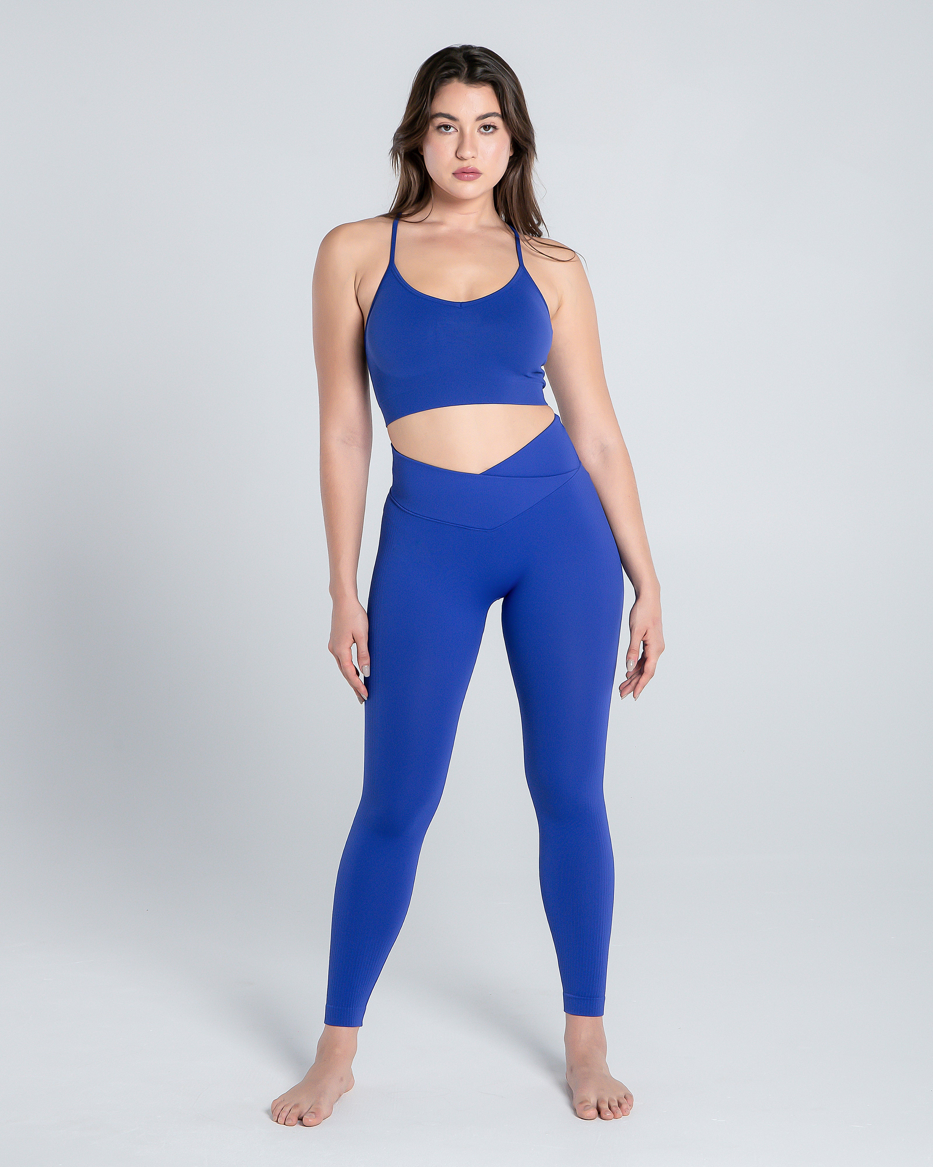 Premium Seamless Crossover Leggings - Cosmolle