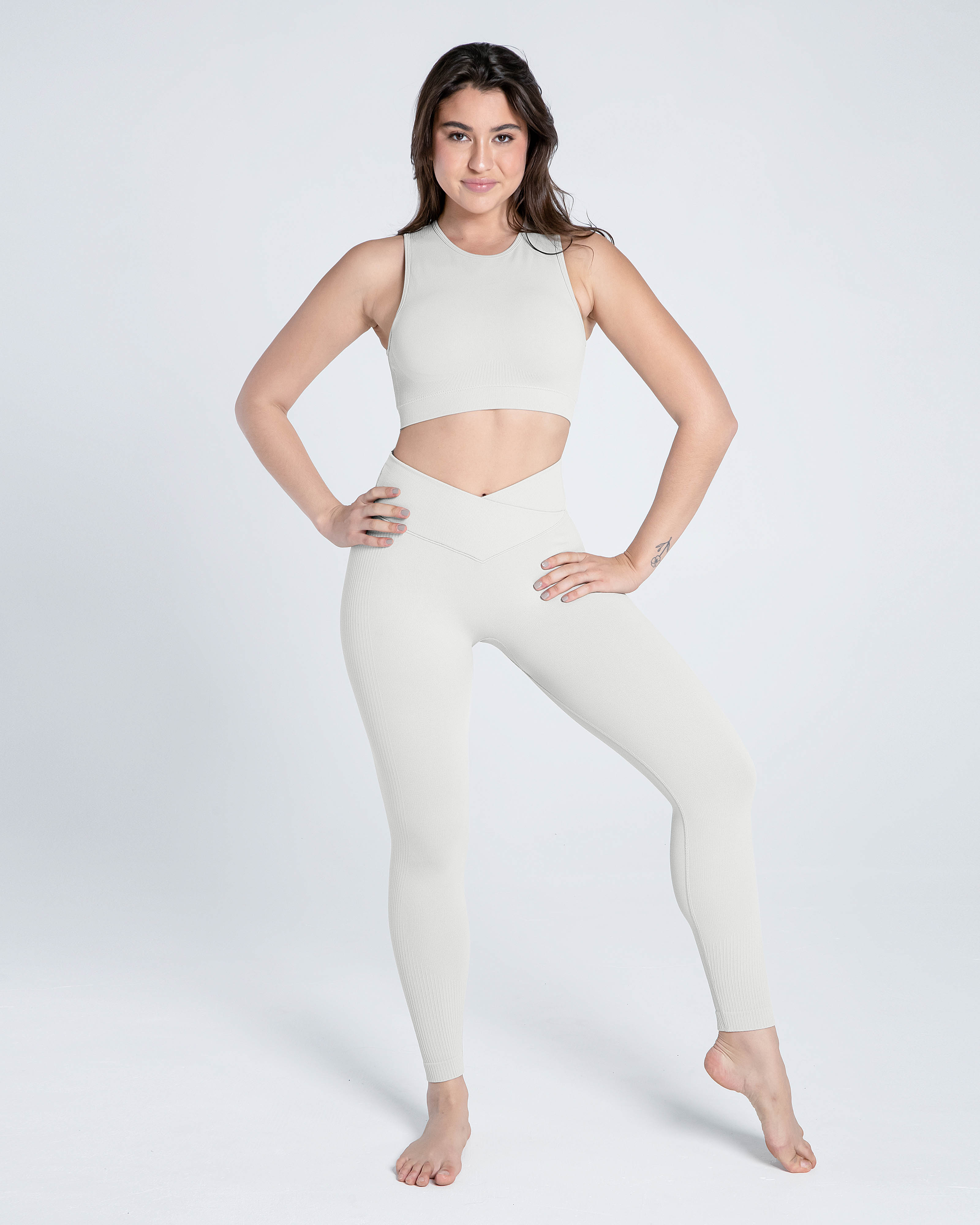 Premium Seamless Crossover Leggings