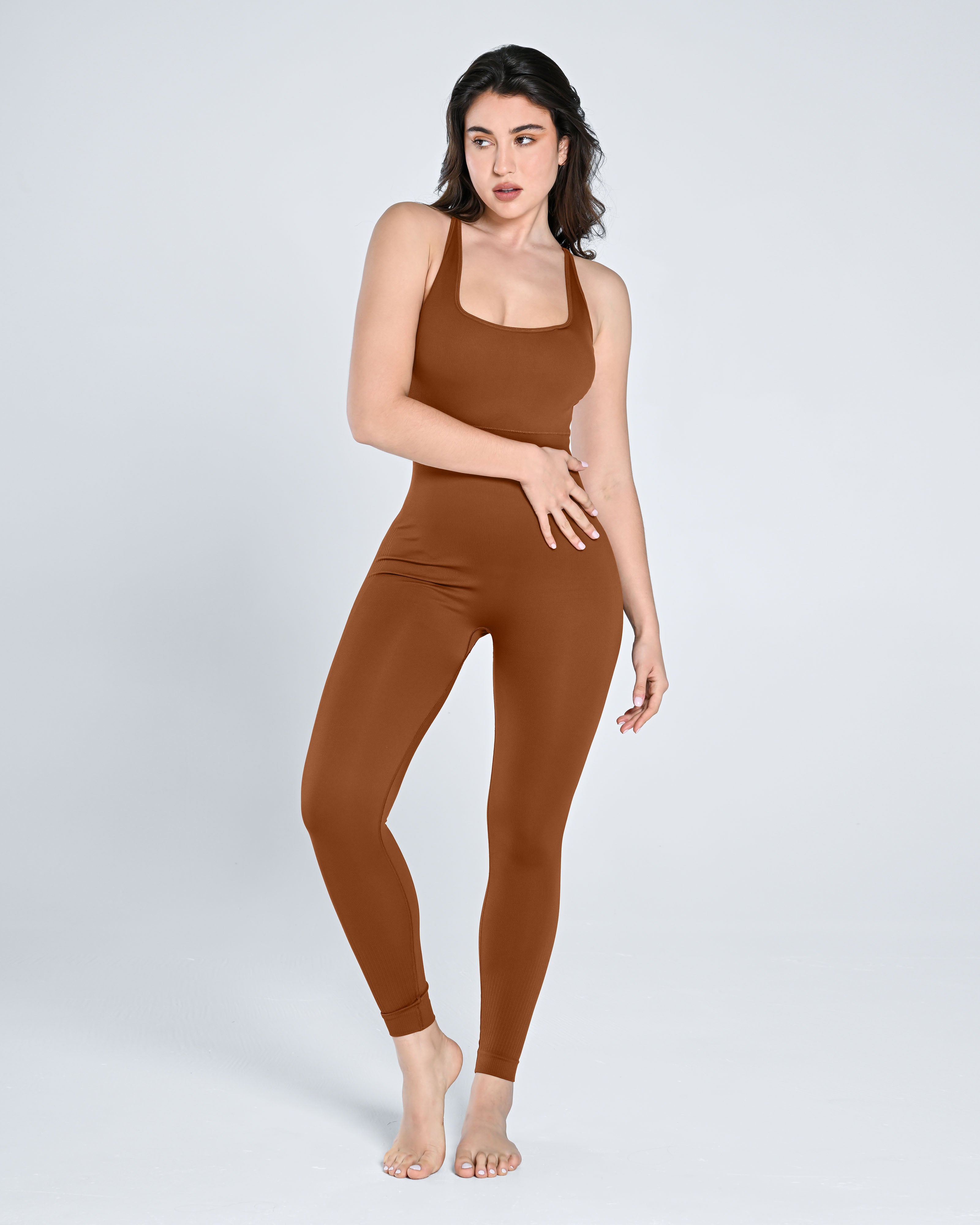 Premium Seamless Full Length Bodysuit - Cosmolle