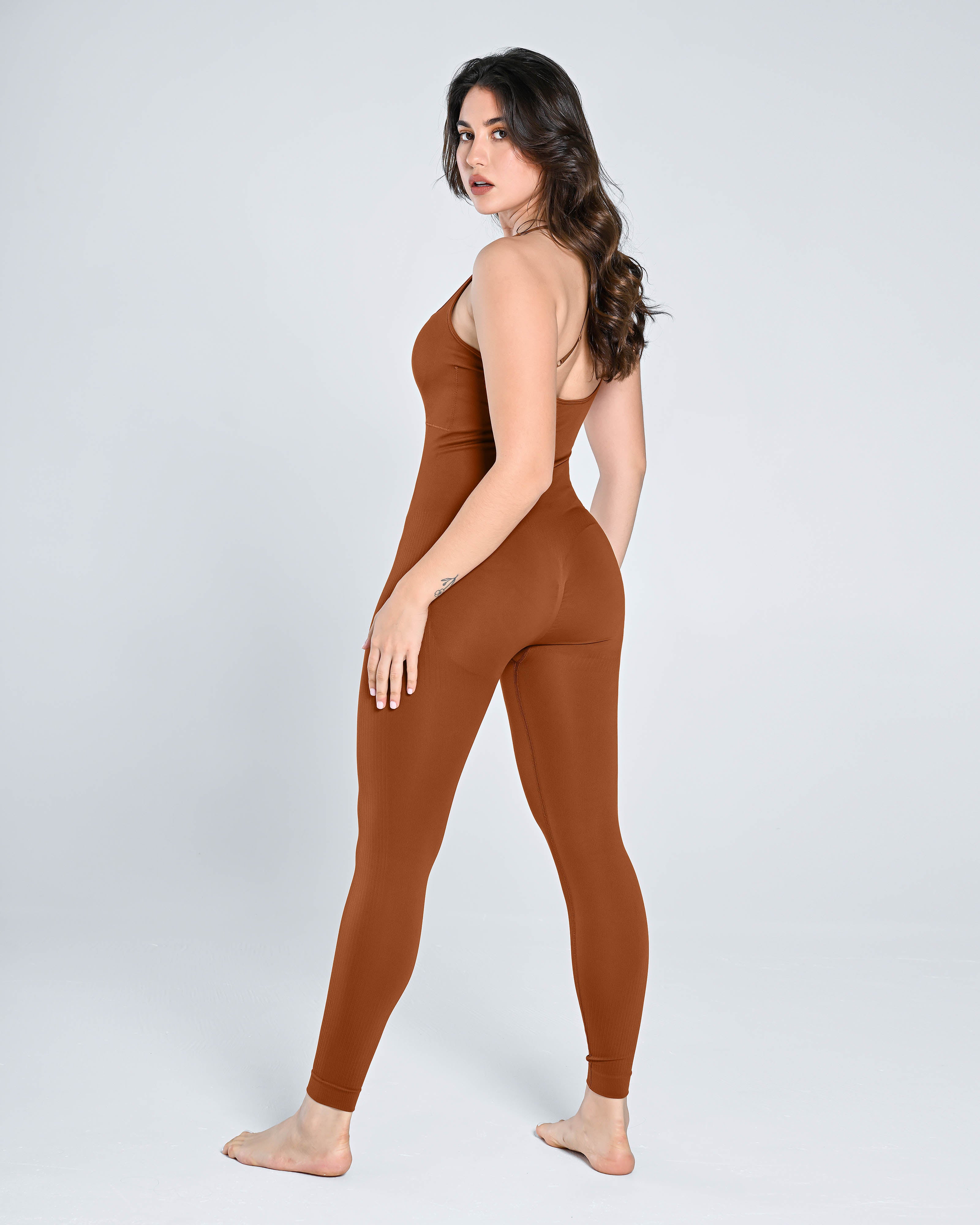 Premium Seamless Full Length Bodysuit - Cosmolle