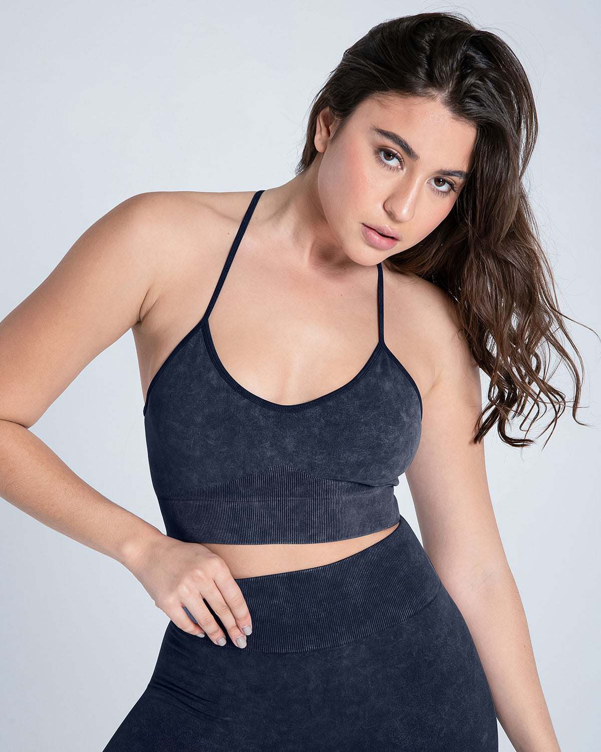 Premium Seamless V Neck Sports Bra - Cosmolle