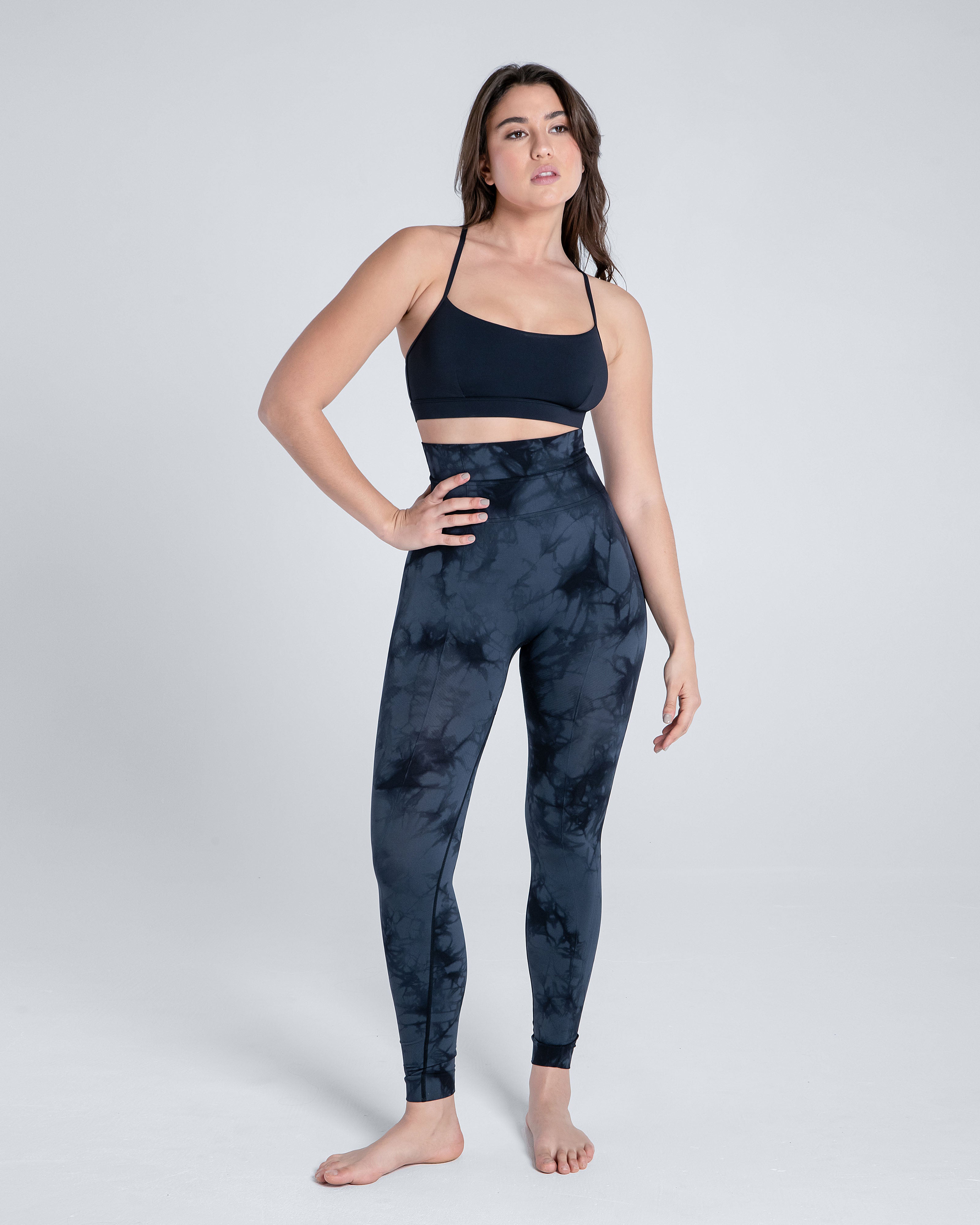 Seamless Tie Dye High Waist Leggings - Cosmolle