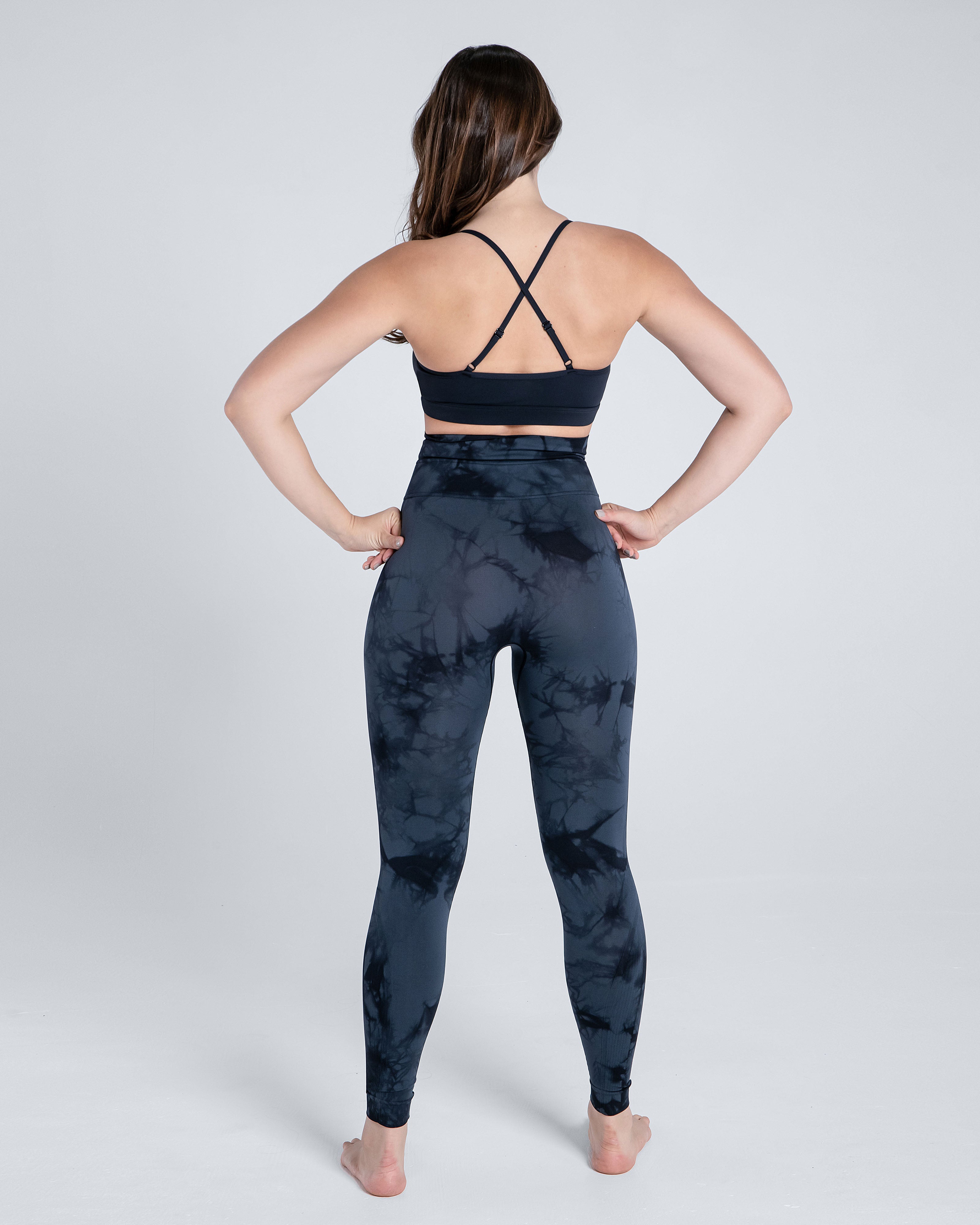 Seamless Tie Dye High Waist Leggings - Cosmolle