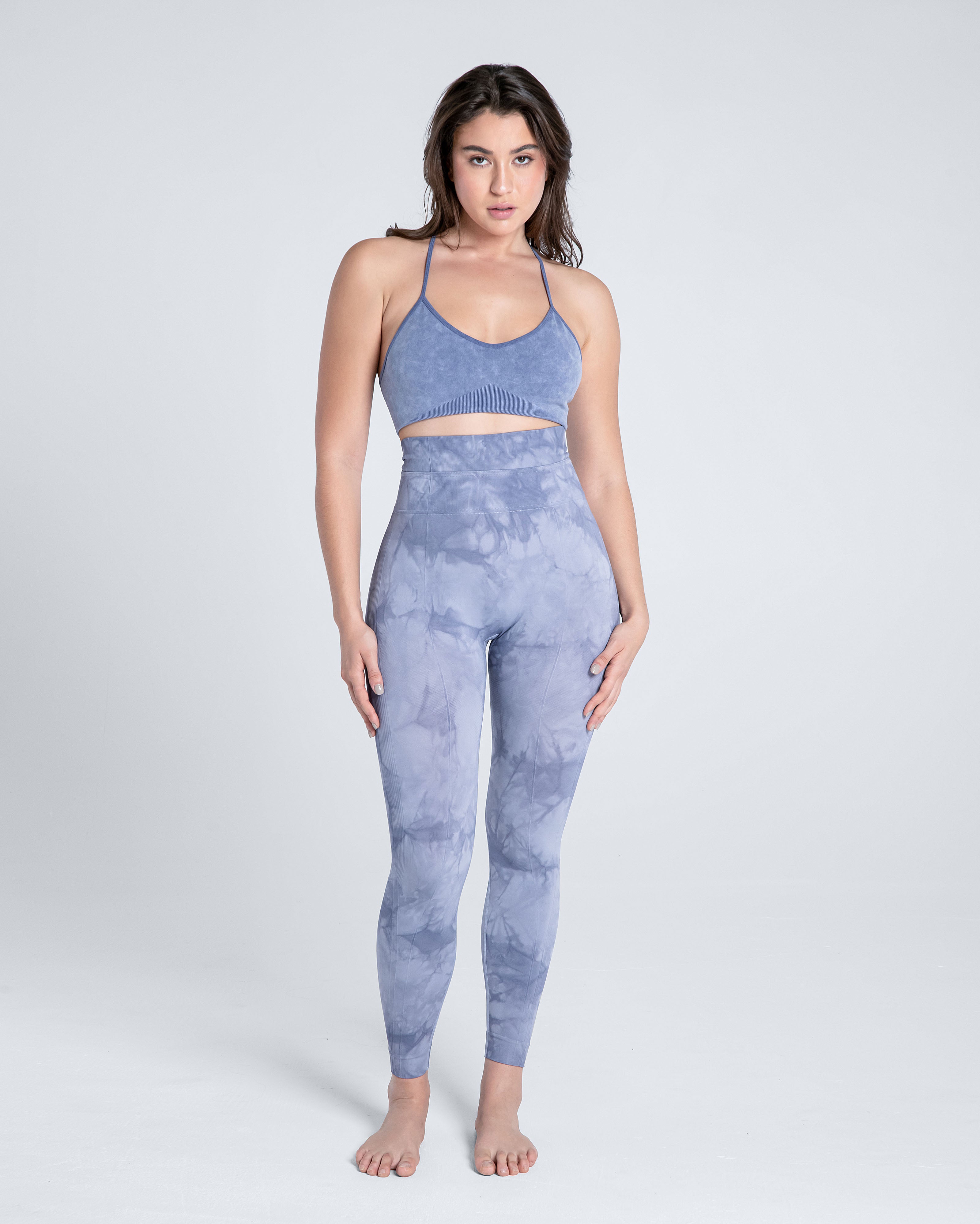 Seamless Tie Dye High Waist Leggings - Cosmolle