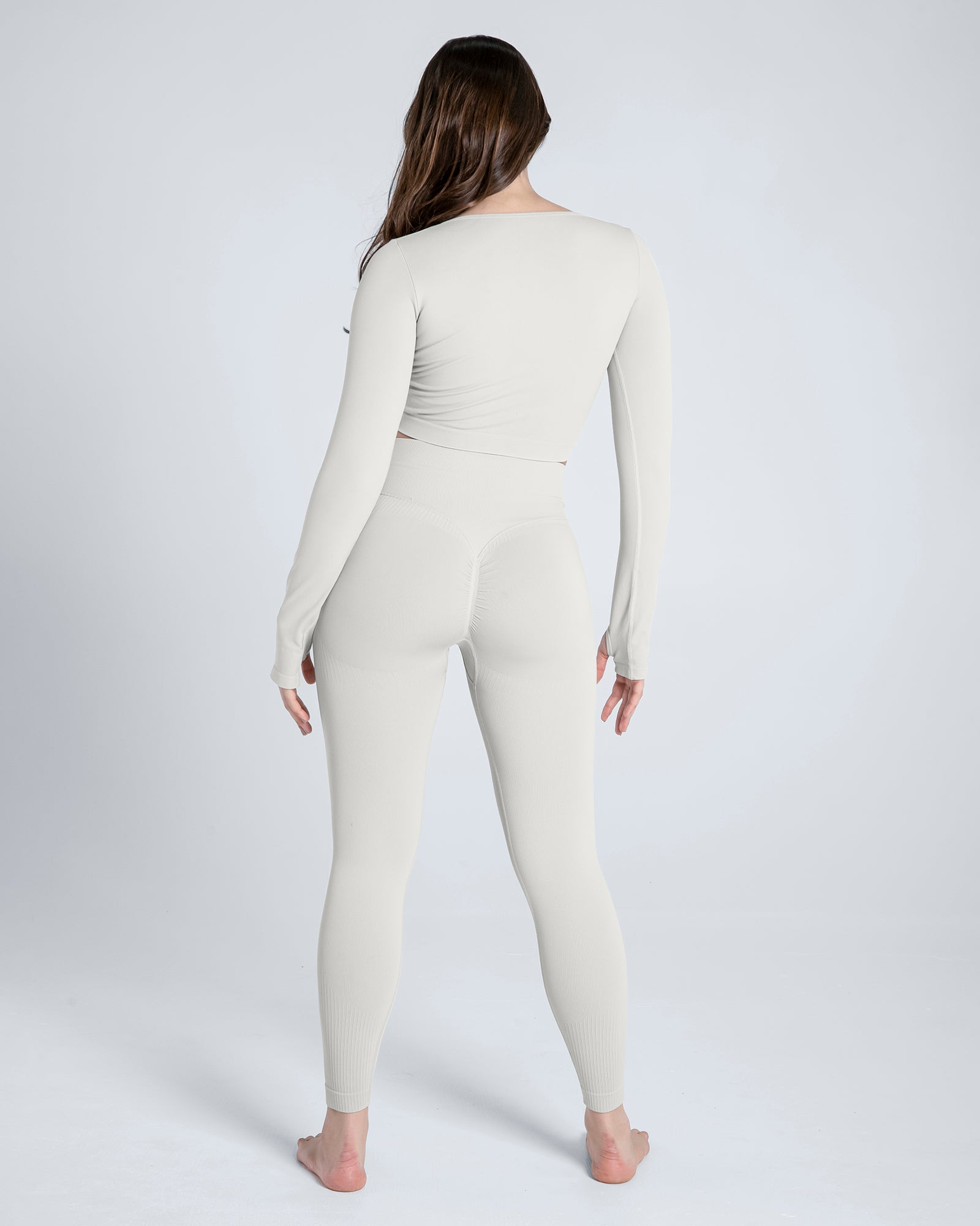 Seamless Zip-Up Sports Top - Cosmolle