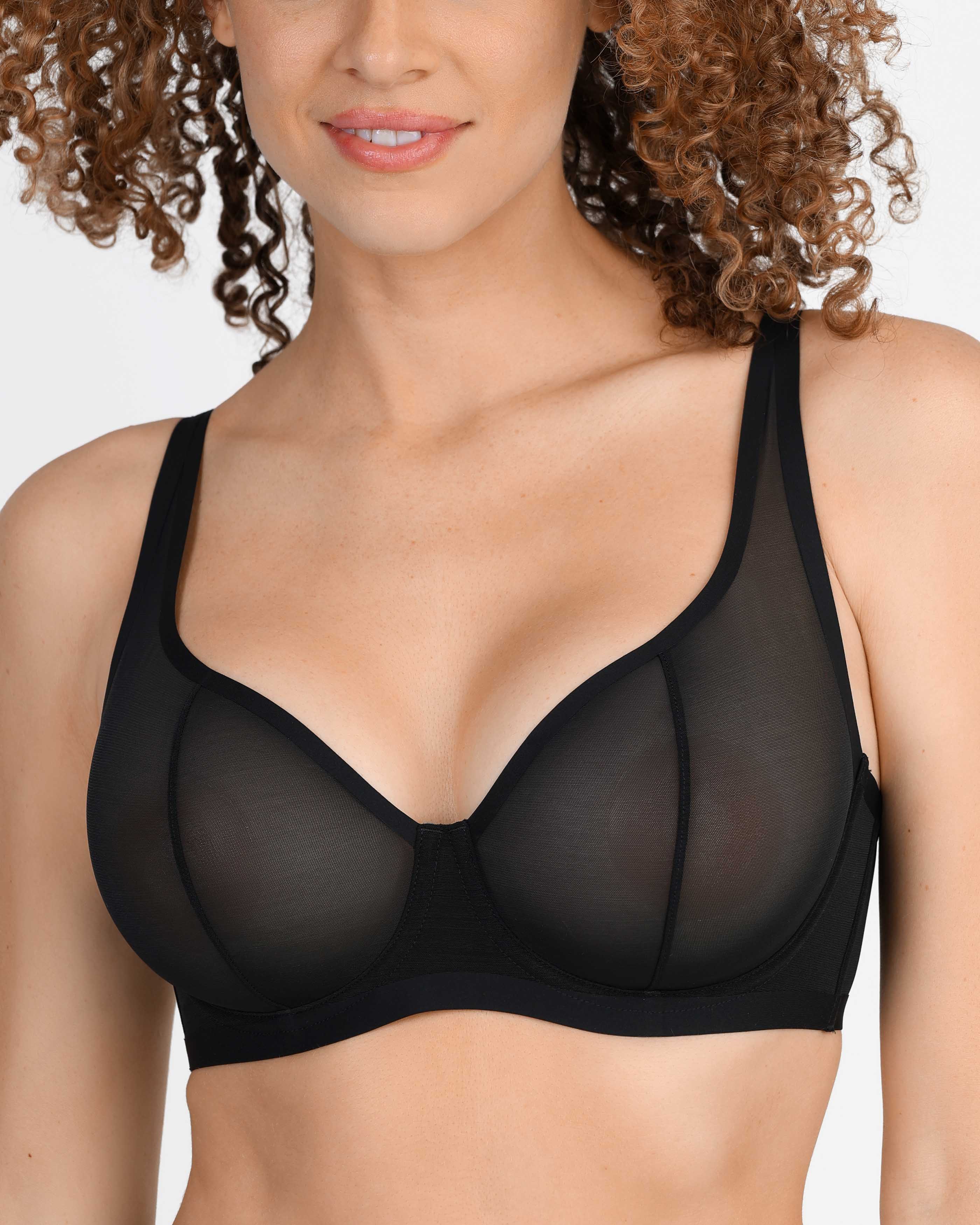 Cozy Wireless Plunge Bra for Women, Buttery Soft Comfort Seamless Everyday  Bra with Embedded Pad Women's Brasieres : : Clothing, Shoes 