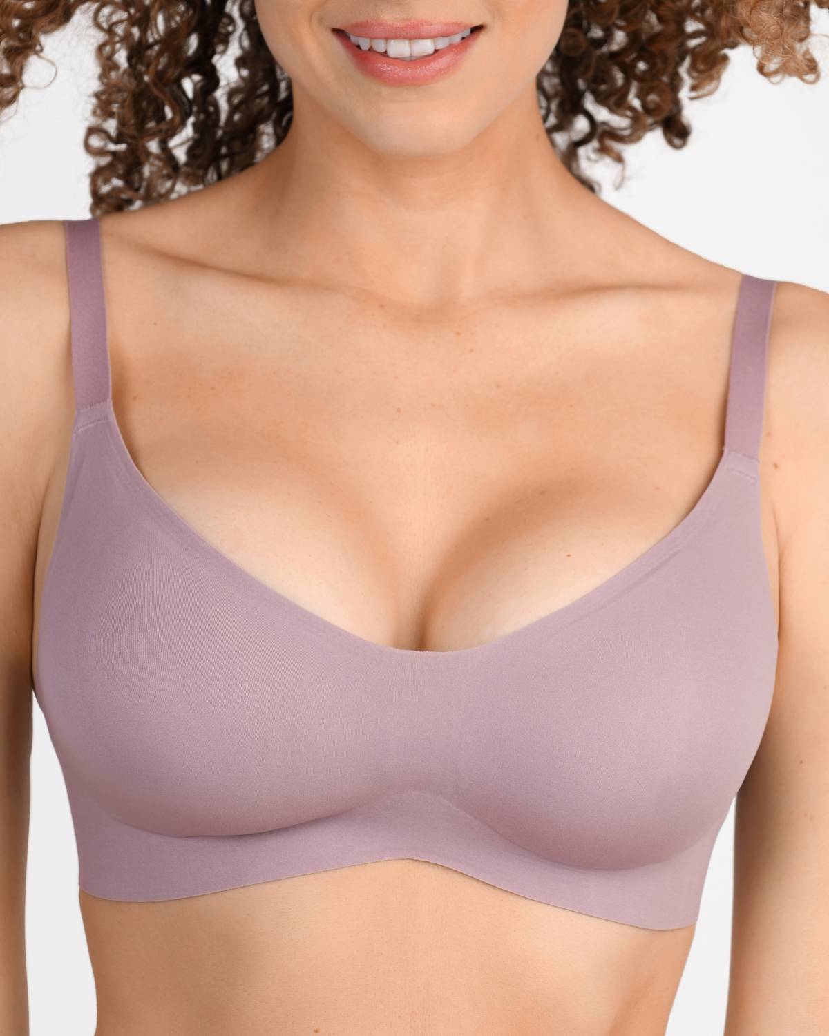 Wire-Free Support Plunge Bra - Cosmolle