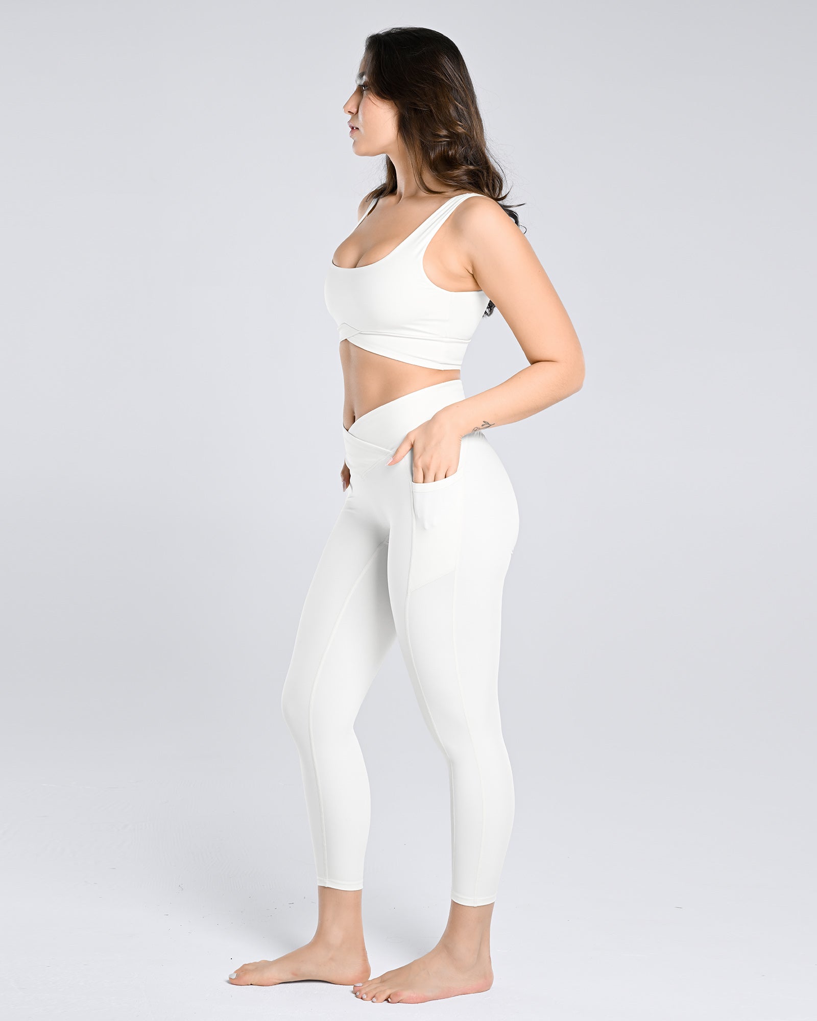 8 Length Leggings Set - Cosmolle